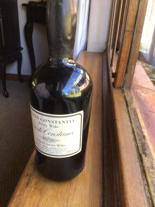 1996 KLEIN CONSTNTIA VIN de CONSTANCE NATURAL SWEET WINE 500ml.