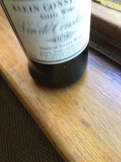 1996 KLEIN CONSTNTIA VIN de CONSTANCE NATURAL SWEET WINE 500ml.