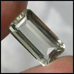 # Certified # Light Green Amethyst Octagon 2.55ct