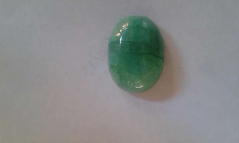 Emerald Natural Green Oval Cabochon +- 7 25ct.