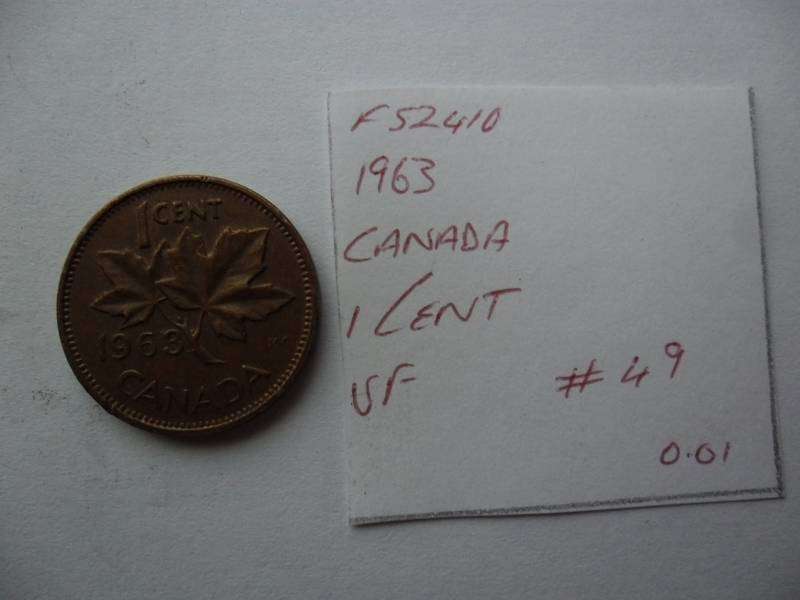 Canada 1963 1c VF