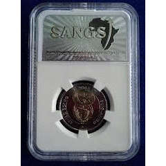 2008 90th Birthday R5 SANGS Graded AU55.  Nice Coin.