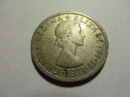 # COLLECTORS # 1962 GB. HALF CROWN- 2'6d.