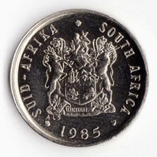 RSA 1987 10c Nickle Coin. Circulated. (No Reserve)