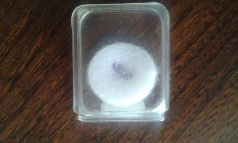 Deceased Estate."HEH" 2 x 0.14ct Oval Cut Tanzanites TCW 0.28ct..