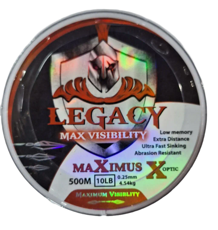 Legacy Maximus Max Visibility 500m Fishing Line 10lb - Blue
