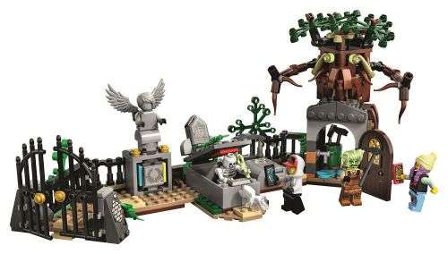 LEGO 70420 HIDDEN SIDE GRAVEYARD MYSTERY BUILDING SET, AR GAMES APP, INTERACTIVE AUGMENTED REALITY