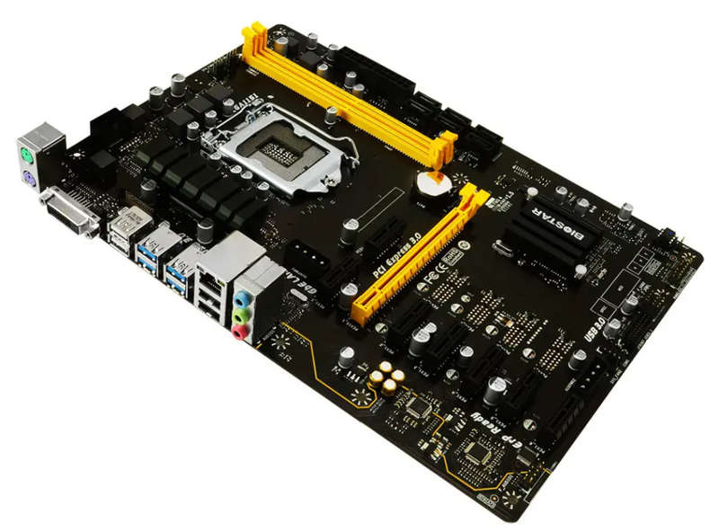 BIOSTAR TB250 BTC PLUS ** MOTHERBOARD ** NEW PRICED FOR QUICK SALE Plus  freebie