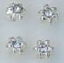 Surgical Steel Nose Stud with Genuine Swarovski Crystal