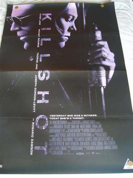 ORIGINAL CINEMA MOVIE POSTER "KILL SHOT"