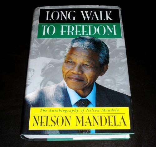 Mandela signed Long Walk to Freedom - 1st edition & 1st printing