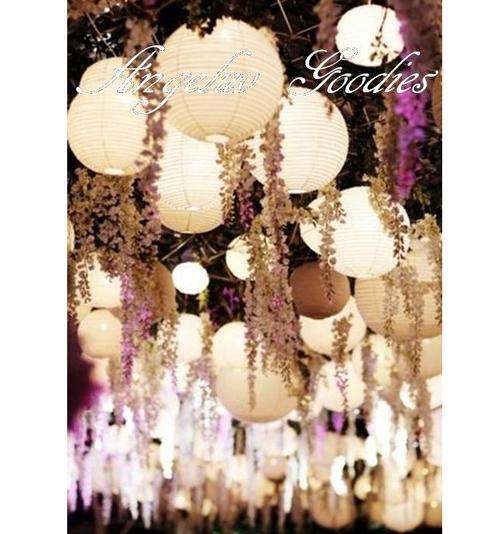 Chinese paper lanterns 30cm medium- VARIOUS COLOURS