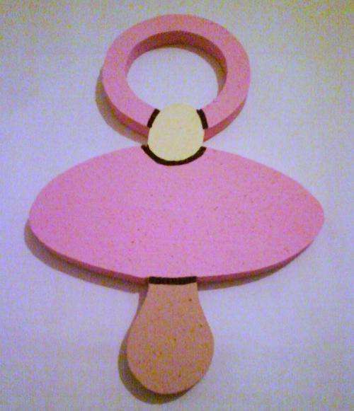Babyshower Polystyrene Decorations - Dummy