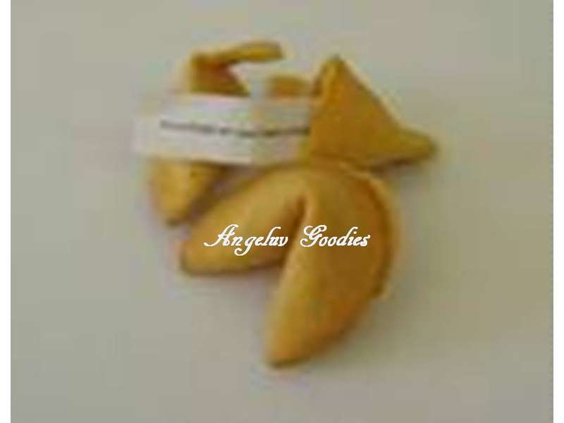 Wedding Favours - Fortune cookies - comes with a personalized message