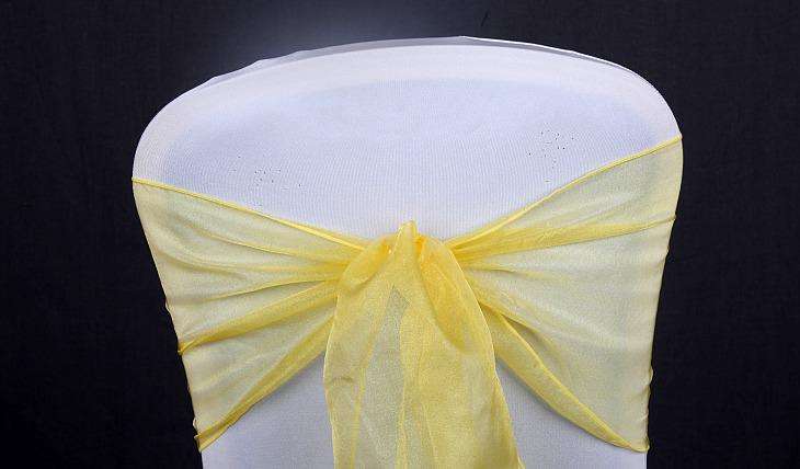 ORGANZA MATERIAL TIEBACKS