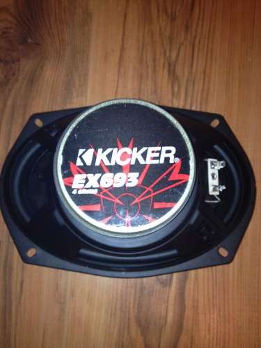 6x9" Kicker EX 3-Way Speakers with covers