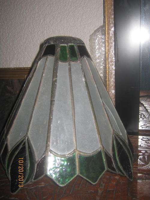 a stained glass shade