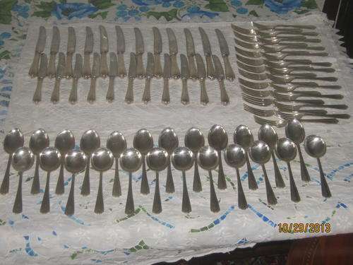 a gorgeous 12 place setting cutlery canteen