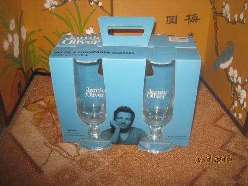 Jamie oliver set of drinking glasses - collectable of the future