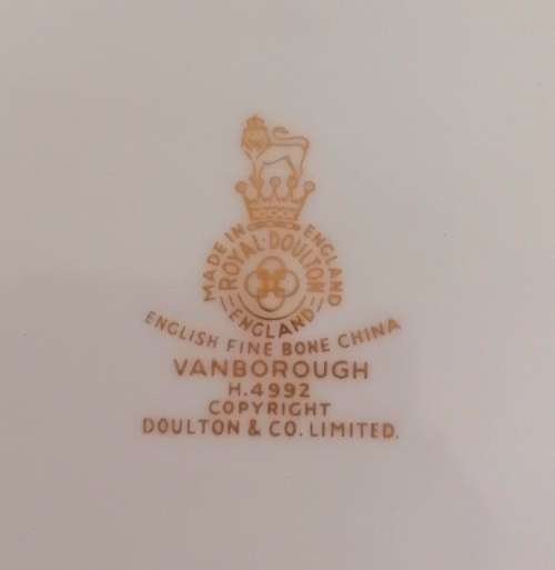 A superb pair of Royal Doulton Van borough trios