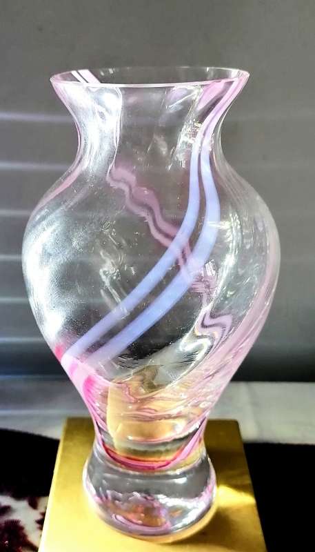 A stunning vase possibly caithness