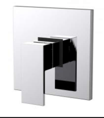 Square shower mixer - Modern design