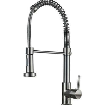 Exel Silver Pull Out Kitchen Mixer