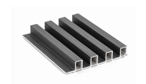 Exel PVC Fluted Wall Panel (290x18cm) - 5 panels - Black
