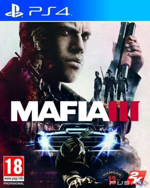 PS4 MAFIA 3-EXCELLENT CONDITION-MAP INCLUDED-BOOKLET INCLUDED