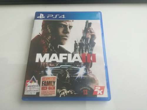 PS4 MAFIA 3-EXCELLENT CONDITION-MAP INCLUDED-BOOKLET INCLUDED