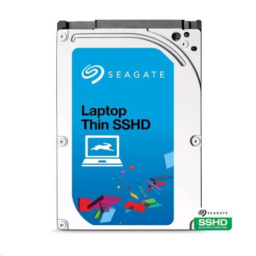 *GOOD AS NEW*SEAGATE 500GB SOLID STATE HYBRID DRIVE-THIN*500GB