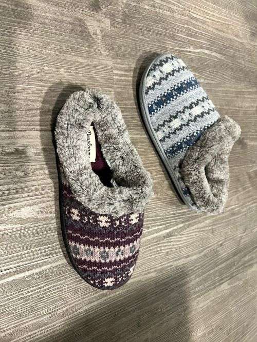 Dearfoams Memory Foam Slippers