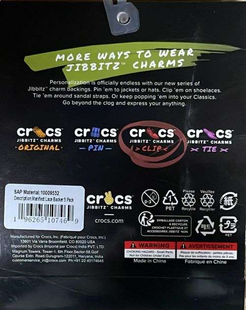 CROCS JIBBITZ CLIP