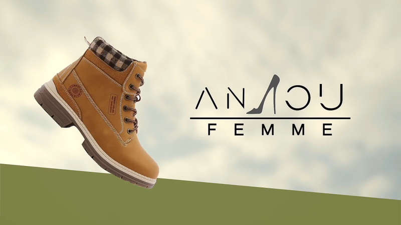 ANJOUFEMME Womens Hiking Snow Winter Boots