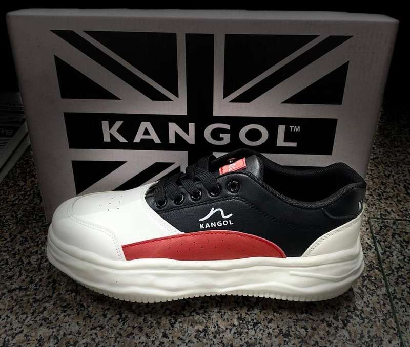 KANGOL Mens Lace Up Sneaker