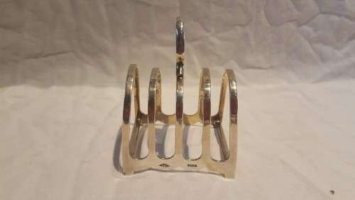 HALLMARKED Silver Toast Rack