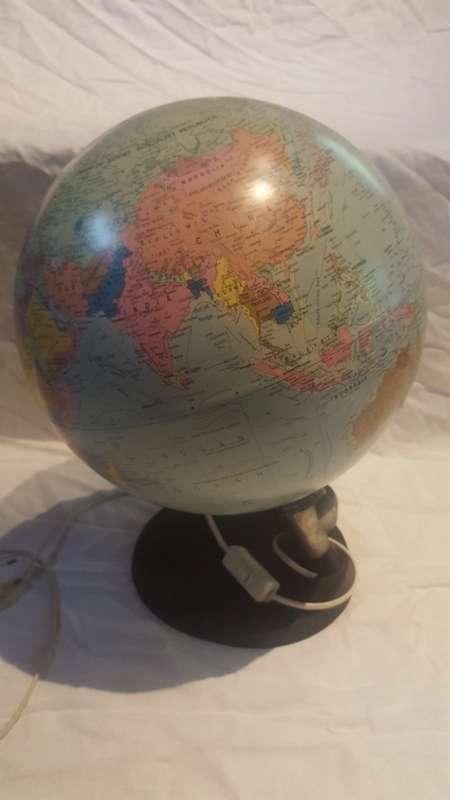 LOVELY!!! World Globe Lamp