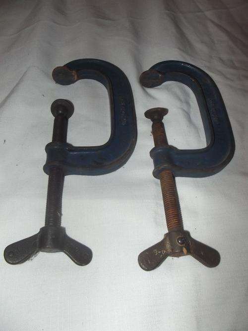 2 x Record G Clamps - No Reserve