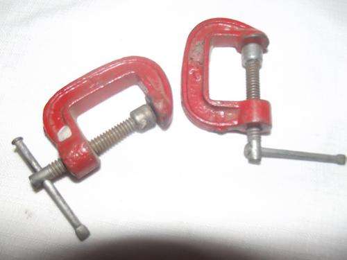 2 x Small C Clamps - No Reserve