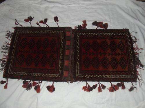 VINTAGE! Persian Camel Saddle Bags