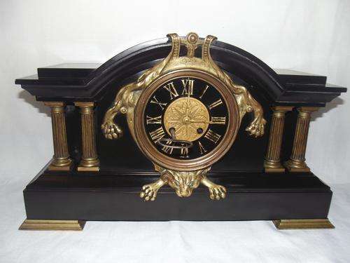 STUNNING!!!! French Antique Mantle Clock