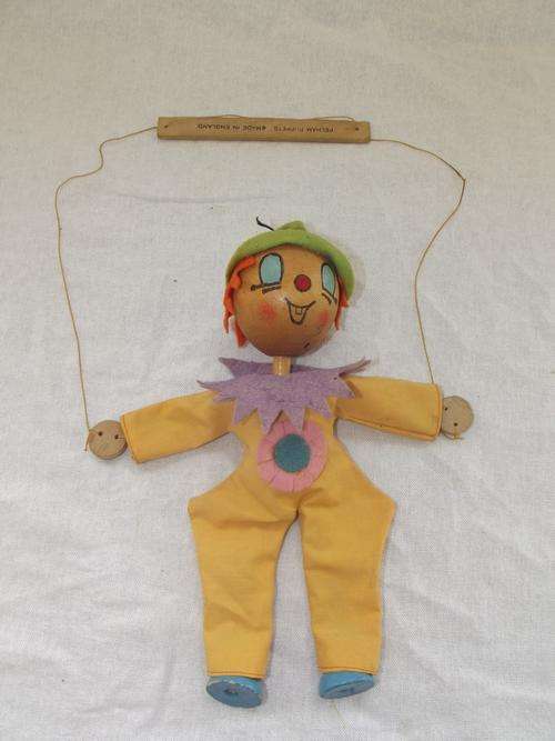 BEAUTIFUL!!! Vintage Pelham Clown Marionette