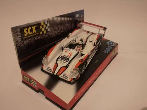 Scalextric SCX Audi R8 Kristensen Slot Car