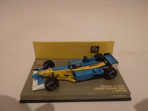 MINICHAMPS Renault F1 Team Jenson Button 2002 1 of 2201 Limited Edition