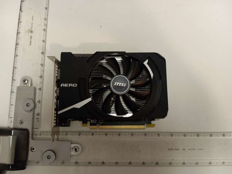 MSI AMD Radeon RX 550 AERO ITX 4G OC