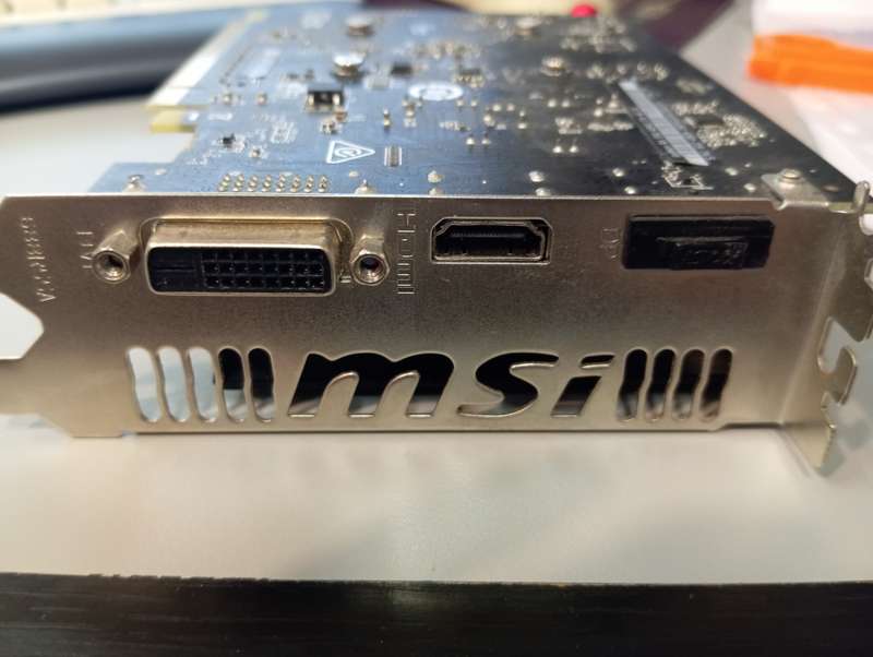 MSI AMD Radeon RX 550 AERO ITX 4G OC