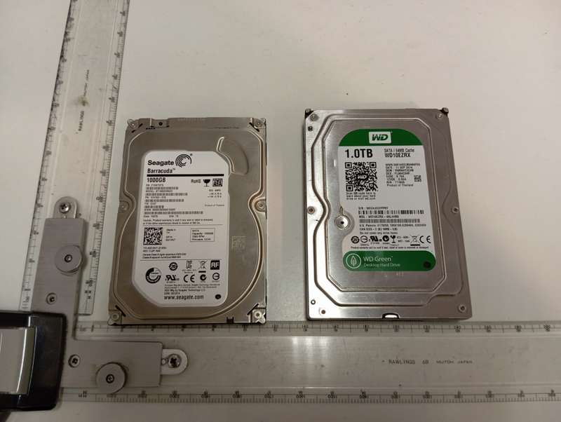 2x 1TB Hard Drives