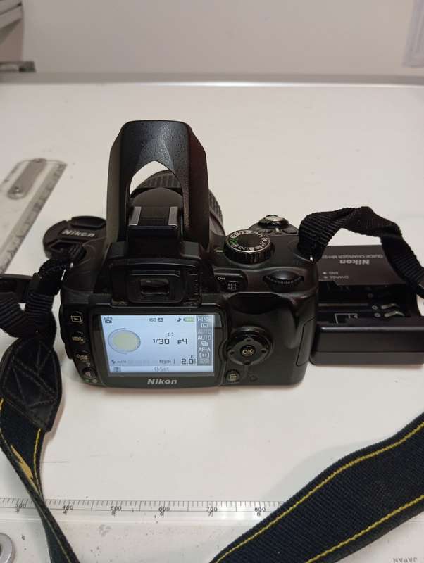 Nikon D60 DSLR Camera and lens