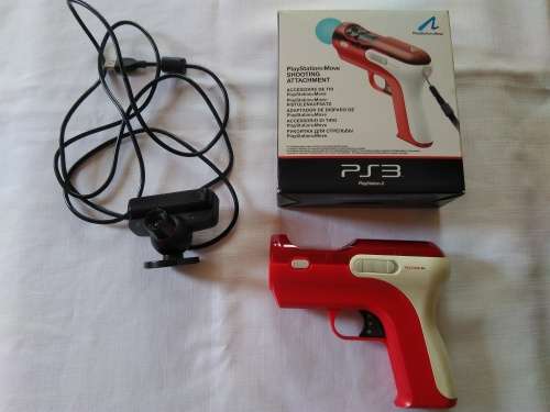Playstation 3 Camera and Move Shooting attachment (please read description)