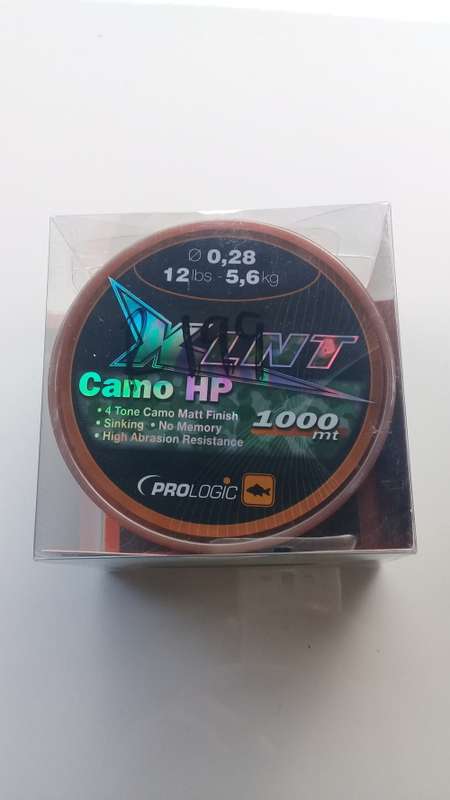 prologic camo mono 12 lb